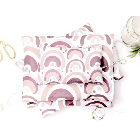 Boho Rainbow 🌈 Gusseted Poly Mailers 14.5x19x4 Pack of 10 Expandable Bottom - Picture 1 of 4